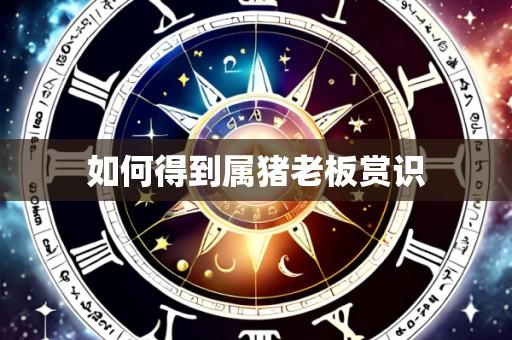 如何得到属猪老板赏识