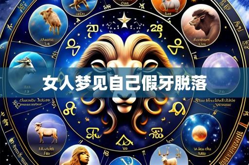 女人梦见自己假牙脱落
