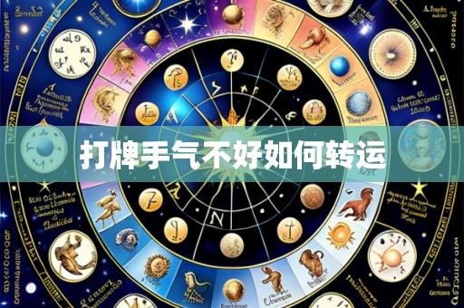 打牌手气不好如何转运