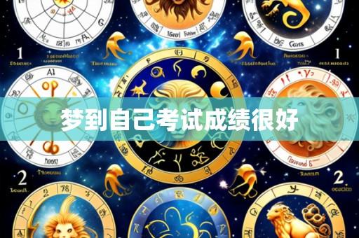 梦到自己考试成绩很好