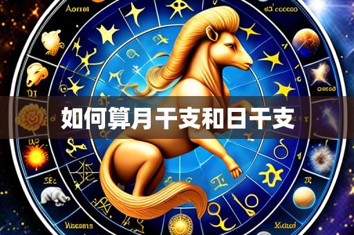 如何算月干支和日干支