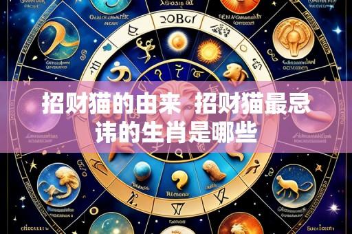 招财猫的由来 招财猫最忌讳的生肖是哪些