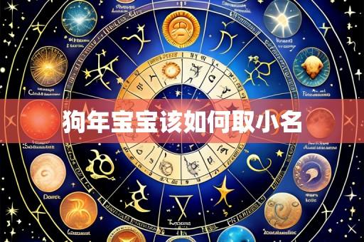 狗年宝宝该如何取小名