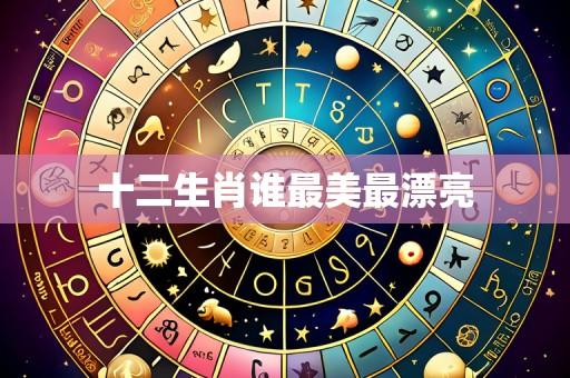 十二生肖谁最美最漂亮