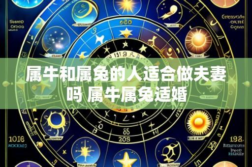 属牛和属兔的人适合做夫妻吗 属牛属兔适婚