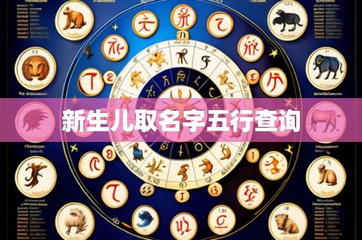 新生儿取名字五行查询
