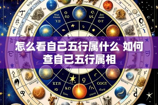 怎么看自己五行属什么 如何查自己五行属相