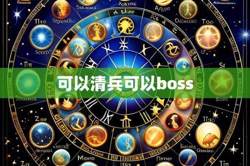 可以清兵可以boss