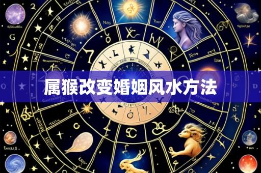 属猴改变婚姻风水方法