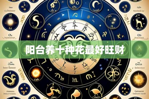 阳台养十种花最好旺财