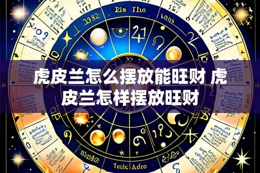 虎皮兰怎么摆放能旺财 虎皮兰怎样摆放旺财