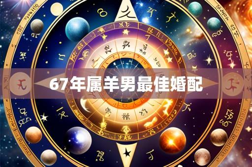 67年属羊男最佳婚配