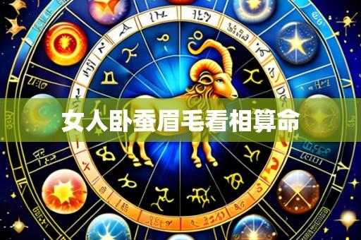 女人卧蚕眉毛看相算命