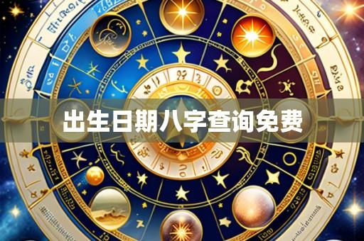 出生日期八字查询免费