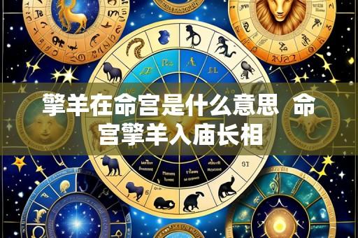 擎羊在命宫是什么意思 命宫擎羊入庙长相