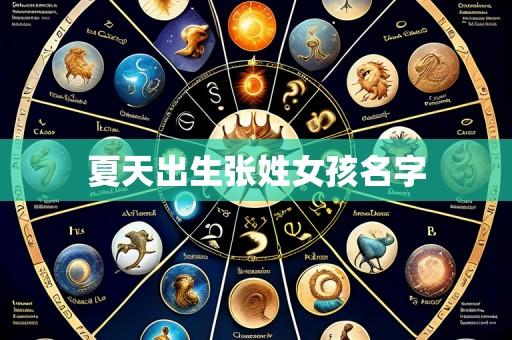 夏天出生张姓女孩名字