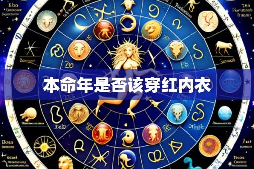 本命年是否该穿红内衣