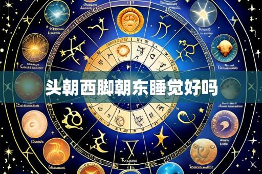 头朝西脚朝东睡觉好吗