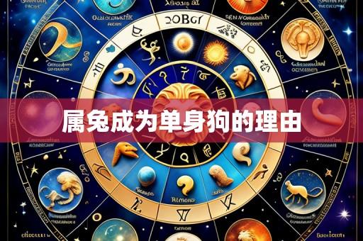 属兔成为单身狗的理由