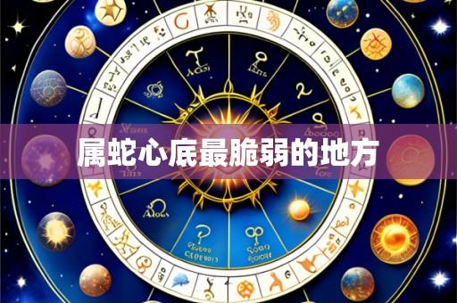 属蛇心底最脆弱的地方