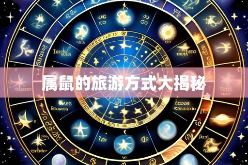 属鼠的旅游方式大揭秘