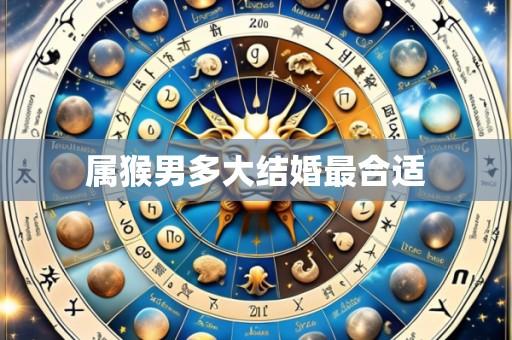 属猴男多大结婚最合适