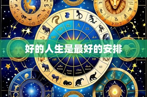 好的人生是最好的安排