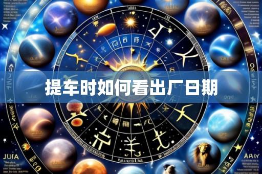 提车时如何看出厂日期