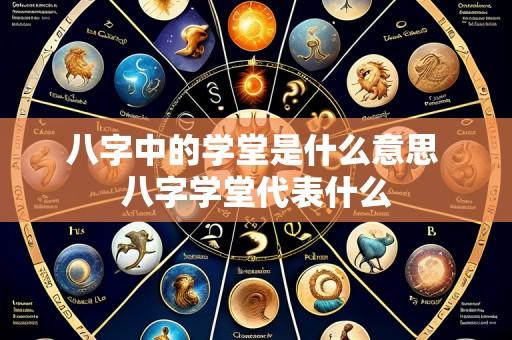 八字中的学堂是什么意思 八字学堂代表什么