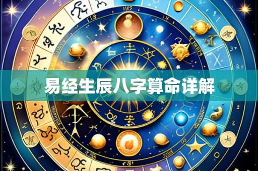 易经生辰八字算命详解