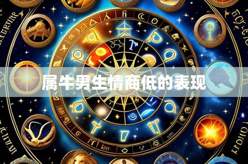属牛男生情商低的表现