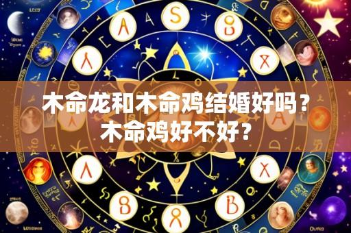 木命龙和木命鸡结婚好吗?木命鸡好不好?