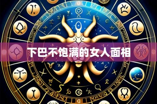 下巴不饱满的女人面相
