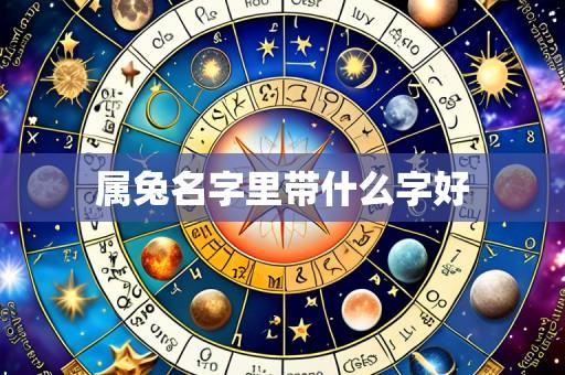 属兔名字里带什么字好