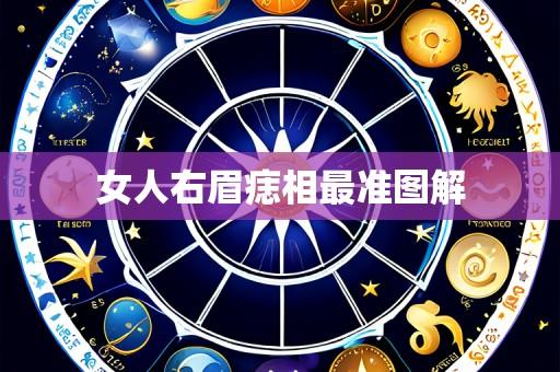 女人右眉痣相最准图解