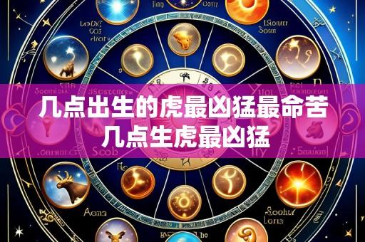 几点出生的虎最凶猛最命苦 几点生虎最凶猛