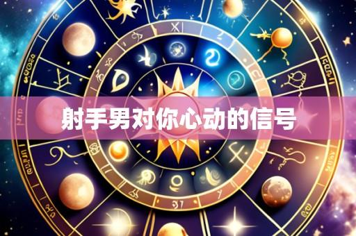 射手男对你心动的信号