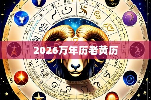 2026万年历老黄历