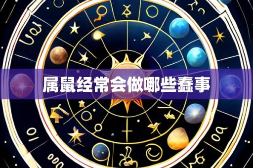 属鼠经常会做哪些蠢事
