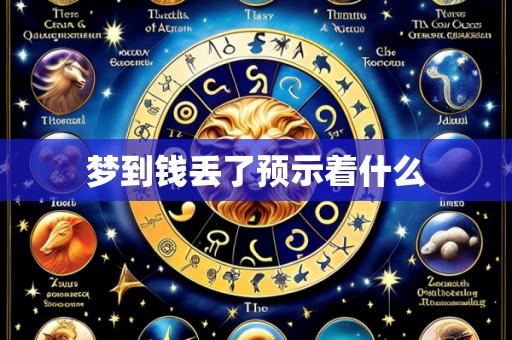 梦到钱丢了预示着什么