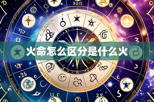 火命怎么区分是什么火
