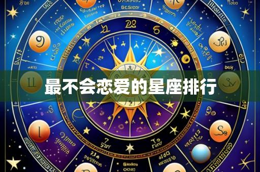 最不会恋爱的星座排行