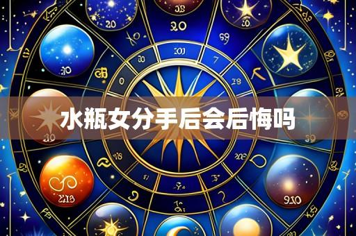 水瓶女分手后会后悔吗
