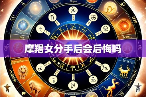 摩羯女分手后会后悔吗