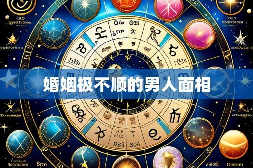 婚姻极不顺的男人面相