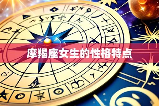 摩羯座女生的性格特点