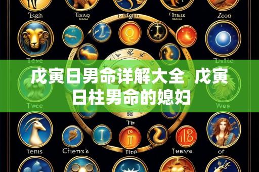 戊寅日男命详解大全 戊寅日柱男命的媳妇