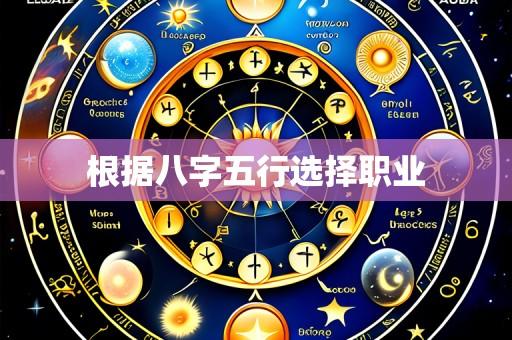 根据八字五行选择职业