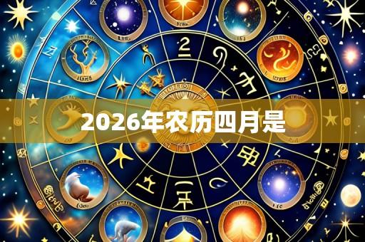2026年农历四月是