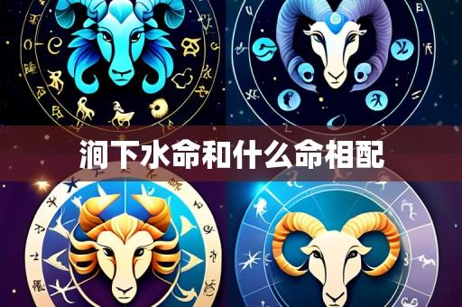 涧下水命和什么命相配